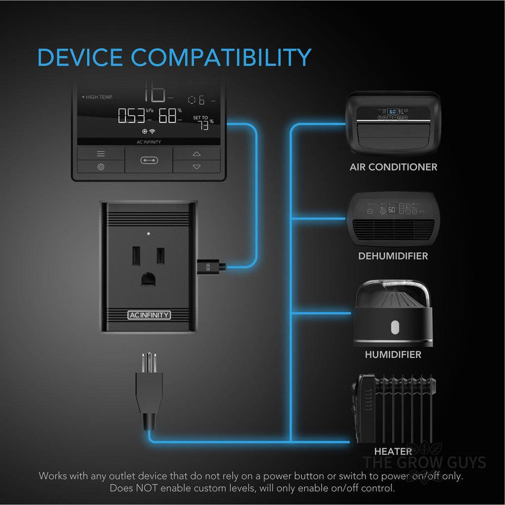 UIS Control Plug by AC Infinity — Automate Heaters, Humidifiers & A/Cs