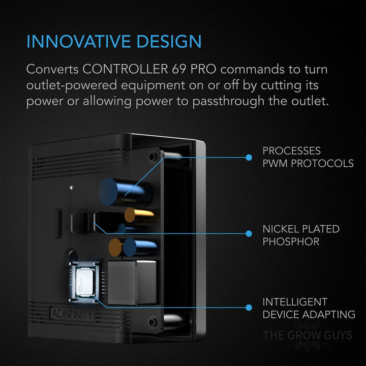 UIS Control Plug by AC Infinity — Automate Heaters, Humidifiers & A/Cs