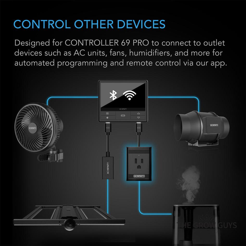 UIS Control Plug by AC Infinity - Smart Outlet Adapter