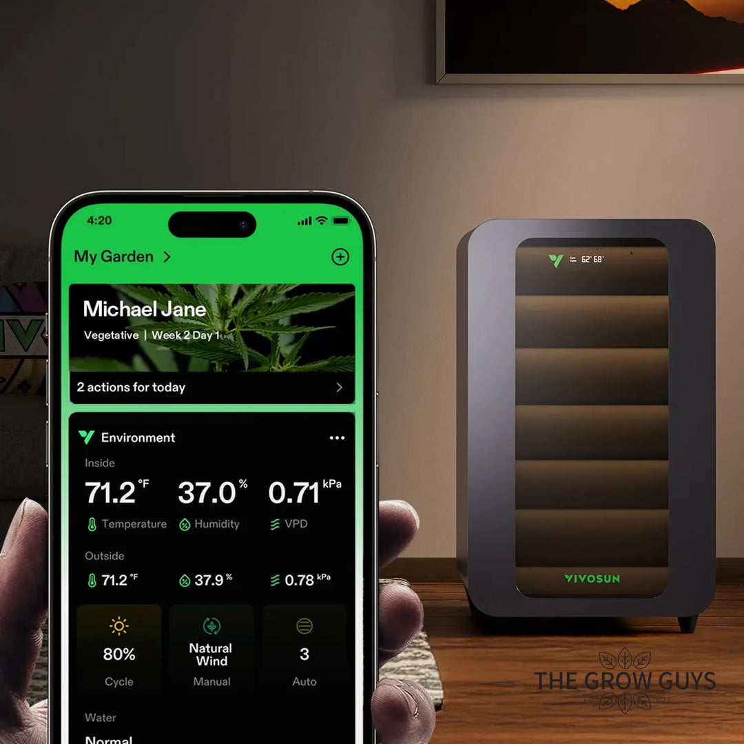 VCure Smart Post-Harvest Box by VIVOSUN - smart drying and curing machine