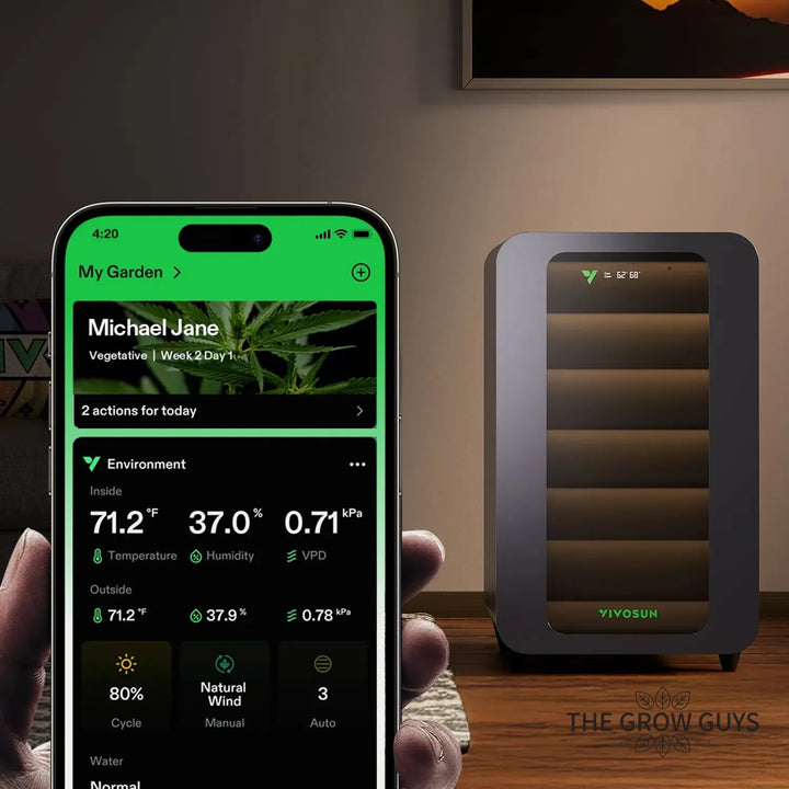 VCure Smart Post-Harvest Box by VIVOSUN - smart drying and curing machine