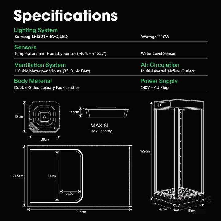 VGrow Smart Tent + Exclusive Upgrade by Vivosun