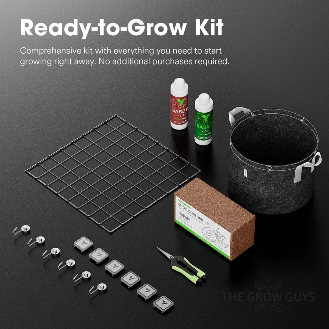 VIVOSUN VGrow Smart Grow Tent — All-in-One Automated System with TGG Bonus Bundle