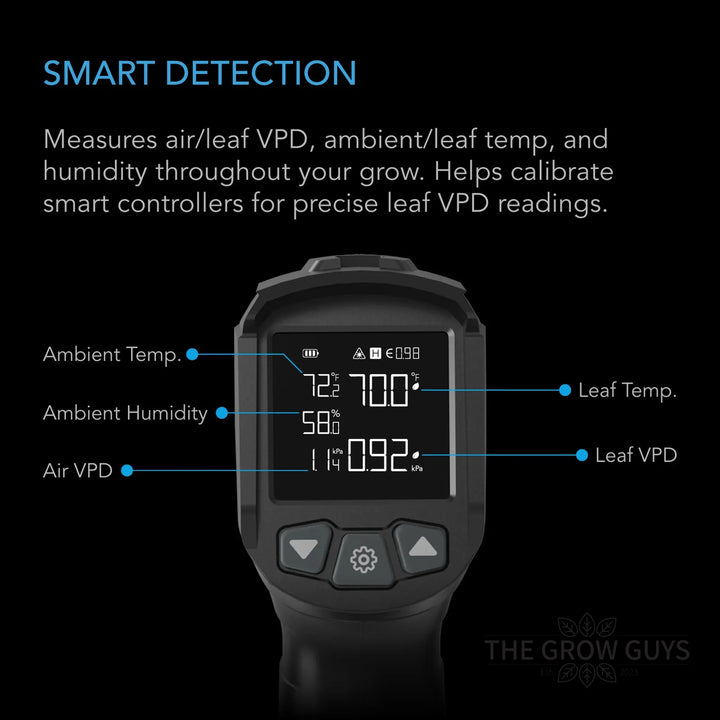 VPD Thermometer by AC Infinity — Infrared Laser Surface Temp & VPD Meter