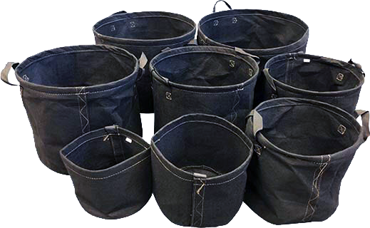 Fabric Pots — Breathable Geo-Textile Air-Pruning Pots (5L–90L)