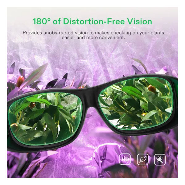 LED Grow Room Glasses by VIVOSUN - indoor grow light protection glasses