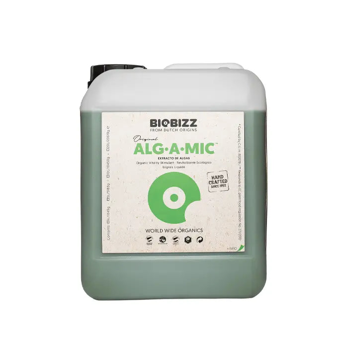 Alg-A-Mic by BioBizz — organic cold-pressed seaweed vitality stimulant, 5L can