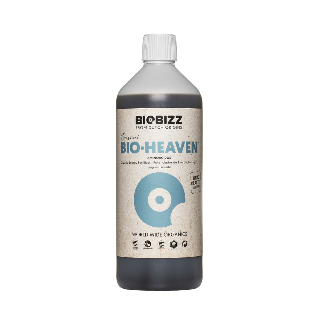Bio-Heaven by BioBizz — organic amino acid energy booster, 1L bottle