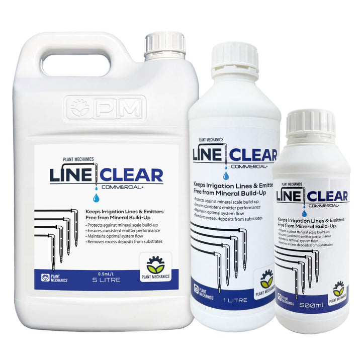 Line Clear by Plant Mechanics - irrigation system cleaner for hydroponic systems