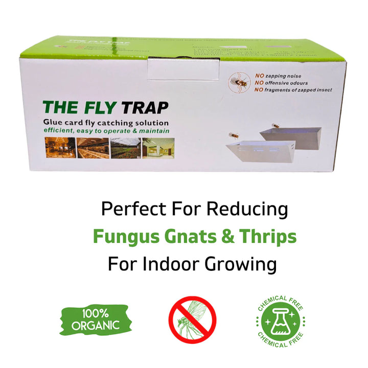 The Fly Trap — UV Glue Card Trap for Fungus Gnats and Thrips