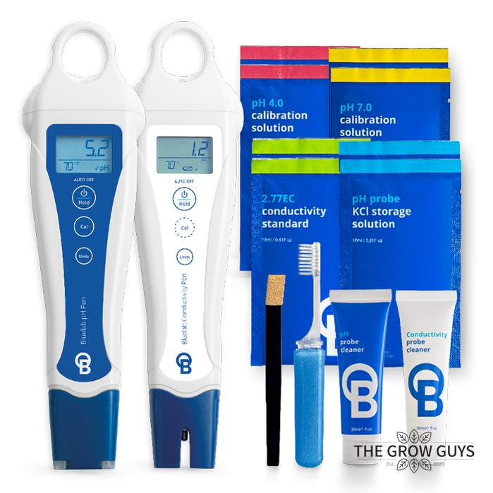 pH & Conductivity Starter Pack by Bluelab — Complete pH, EC & Temperature Testing Kit