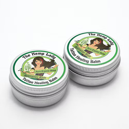 Tattoo healing balm by The Hemp Lady – Pure organic hemp